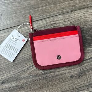 NWT Lululemon True Identity Card Case